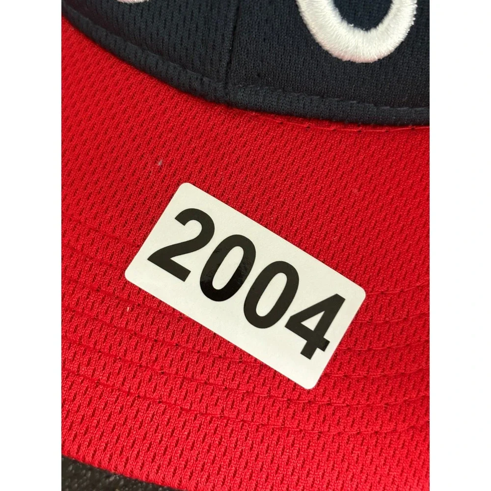Team MLB Hat Youth OSFA Navy Blue Atlanta Braves Baseball Cap Adjustable‎ Mesh